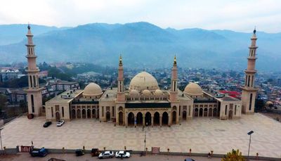 HRH Prince Ahmed Bin Abdul Aziz: Jamia Masjid Muzaffarabad